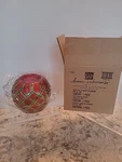 Home Interiors Christmas Votive Tea Light Candle Holder Red Green V-13820. Fixed Price $13.95.