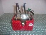 Harvey Lewis Swarovski Crystal Mrs Stocking Holder. Fixed Price $10.00.