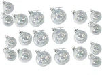 Kurt Adler 20-PIECE Iridescent Glass Ball Ornament Set. Fixed Price $49.90.