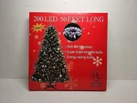 200 Led Christmas Lights 50 Feet Long Outdoor Indoor 8 Function. Fixed Price $16.49.