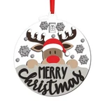 Jiaerflare Christmas Countdown Calendar Wooden Hanging Wall Decor Deer. Fixed Price $14.59.