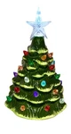 Christmas Forever Ceramic Light Up Tree Colored Bulbs 7.5 Tall. Fixed Price $23.99.