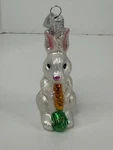 2001 Old World Christmas Glass Ornament Peter Rabbit With Carrot. Fixed Price $14.95.