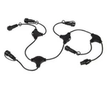 Lumineo Led 4T Connectors 3 Ft, 24V, Black, 4-WAY Splitter, 8" Between. Fixed Price $19.99.