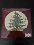 Nib Spode Christmas Tree 10" Round Casserole Trivet/stand. Fixed Price $25.00.