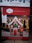 Gemmy Airblown Inflatable Led Gingerbread House 96IN Christmas Yard Decor. Fixed Price $120.00.