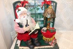 Vintage Trim Home Holiday Christmas Animated Musical Lights "santa Bay Window". Fixed Price $87.99.