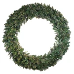 Vickerman 72" Plastic Cashmere Unlit Artificial Christmas Wreath In Green. Fixed Price $394.93.