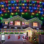 1620 Led Christmas Lights With 360DROPS, 164FT 12 Modes Multicolor Outdoor St.... Fixed Price $143.72.
