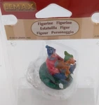Lemax 22057 Christmas Village Tubing Buddies Figurine. Fixed Price $6.99.
