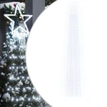 Christmas Tree Light Waterfall For Xmas Yard Party 320 Leds Vidaxl. Fixed Price $36.99.