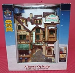 Lemax Carole Towne Collection Taste Of Italy Battery Fiber Optic Facade New. Fixed Price $99.95.