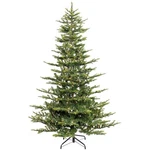 7.5FT Flame-resistant Pre-lit Christmas Tree With 700 Lights & Easy Setup. Fixed Price $465.99.