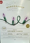 100CT Led Smooth Mini Purple Christmas String Lights With Green Wire Halloween. Fixed Price $14.99.