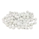 Northlight 96CT Shatterproof Winter White 4FINISH Christmas Ball Ornaments 1.75". Fixed Price $34.01.