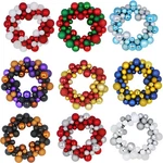 14" Christmas Ball Wreath Garland Door Ornaments Xmas Party Wall Home Diy Decor. Fixed Price $24.86.