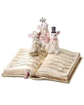 Singing Mice On Music Book With Candle Shelf Decor. Fixed Price $52.40.