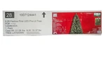 Home Acccents Holiday 6.5 Ft. Festive Pine Led Pre-lit Artificial Christmas Tree. Fixed Price $149.99.