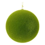 Vickerman 5" Ball Ornaments With Metal Cap In Flocked Moss Green (set Of 4). Fixed Price $36.90.