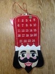 Ashland Nutcracker Advent Calendar Christmas Wall Decor New!. Fixed Price $12.99.