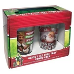 New Icup Elf The Movie 3 Piece Pint Glass And Ice Tray Set Christmas. Fixed Price $27.87.