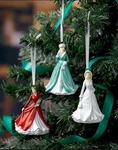 Royal Doulton White Christmas Deck The Halls & Silver Bells Figures 3 Ornaments. Fixed Price $69.23.