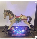 19" Led Rocking Horse With Christmas Songs Costco Decoration Lighted Musical. Fixed Price $100.00.