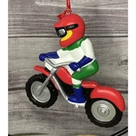 Dirt Bike Racer Motorcycle Racing Christmas Tree Ornament. Fixed Price $29.99.