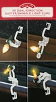 50 Holiday Time Dual-direction Gutter & Shingle Light Clips Like Dyno /titan Pro. Fixed Price $5.99.