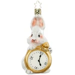 Delayed Hare, Too Late 11.5CM Crazy Magic World Inge-glas Christmas Ornament. Fixed Price $34.77.