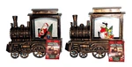 Gerson Santa Snowman Train Water Globe Set 2 Lighted Musical Christmas New W/tag. Fixed Price $129.95.