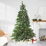 Northlight 7.5' Layered Pine Instant Power Technology Single Plug Christmas Tree. Fixed Price $850.49.
