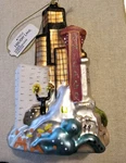 Noble Gems Chicago Cityscape Glass Christmas Ornament Landscape New Kurt Adler. Fixed Price $14.99.