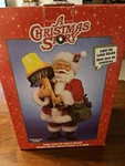 Kurt Adler Fabriche Santa - Christmas Story Lighted Leg Lamp Figurine. Fixed Price $125.00.