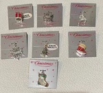 Vintage Jezlaine Christmas Charm, .925 Sterling Boot Tree Reindeer Gift Sleigh. Fixed Price $14.99.