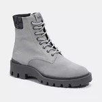 Coach Men Citysole Signature Suede Boot Size 10.5 Color Washed Steel C7075. Fixed Price $150.00.