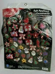 Vtg Christmas Splendor J&p Coats Felt Applique Ornament 48 Iron-on Transfers New. Fixed Price $24.90.