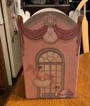 Ashland Gala Christmas Square Pink Nutcraker Design Tabletop Decor. Fixed Price $14.99.