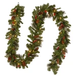 National Tree Company 9 Ft Pre-lit Crestwood Count (pack Of 1), Green. Fixed Price $76.17.