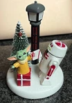 Nicholas Square Star Wars Mandalorian Grogu Letter To Santa Christmas Village. Fixed Price $19.99.