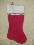 Red Christmas Stocking (dyno Seasonal Solutions). Fixed Price $8.94.