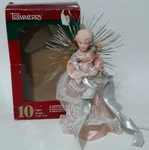 Light Porcelain Angel Christmas Tree Top 10" The Trimmery. Fixed Price $14.08.