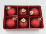Mikasa Classic Christmas Place Card Holder Set Of 6 Red Ornament SD105-904. Fixed Price $23.79.