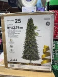 Ge 9FT Just Cut Prelit Led Colorado Spruce Christmas Tree"color Changing Lights". Fixed Price $399.00.