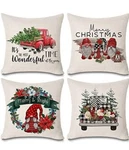 Kithomer Set Of 4 Christmas Decorations Pillow Covers Holiday. Fixed Price $9.99.
