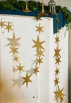 Anthropologie Celestial Golden Dangly Stars Iron Garland Wreath Ornament 72 New. Fixed Price $99.00.
