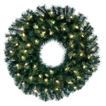 Vickerman Douglas Fir 30 Inch Artificial Pre Lit Christmas Wreath W/ Led Lights. Fixed Price $84.99.