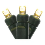Vickerman 50' Wide Angle Led Green Wire Christmas Light Set In Warm White. Fixed Price $41.05.