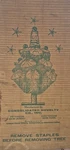 Consolidated Novelty Co. Christmas Tree With Red Mercury Glass Ornaments. Fixed Price $650.00.