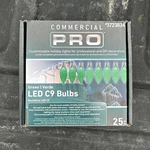 7X Gemmy Commercial Pro 25 Ct C9 Green Led Christmas String Light Bulbs E17 Base. Fixed Price $175.00.